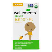 Wellements Organic Baby Tooth Oil 15ml